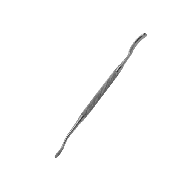 Dental Bone File Double Ended 7″ Curved Up & Straight