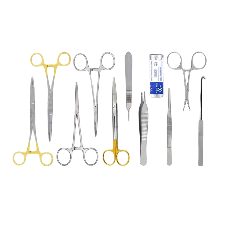 15 Pcs Feline Spay Instruments Pack